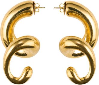 Hugo Kreit Pistil Spiral Earrings - Gold - One Size