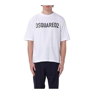 Dsquared2 Uomo, Top, Bianco, XL, new