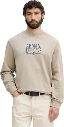 A|X Armani Exchange Uomo, Felpe, Beige, M, new