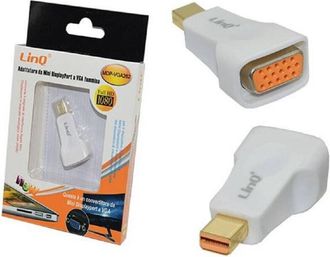 Trade Shop Trade Shop - Adattatore Da Mini Displayport Maschio A Vga Femmina Convertitore 1080p Mdp-vga262