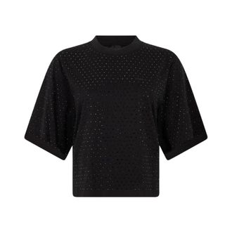 Pinko Pinko, Dames, Tops, Zwart, Maat: XS
