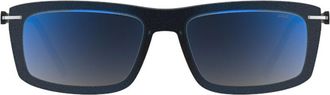 Silhouette Nonza 4091/75 4510 Mens Sunglasses Blue Size 56