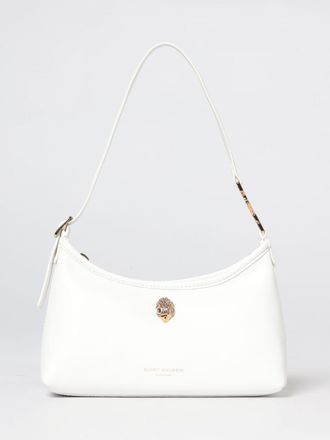 Kurt Geiger Mini borsa a spalla in pelle liscia con logo aquila