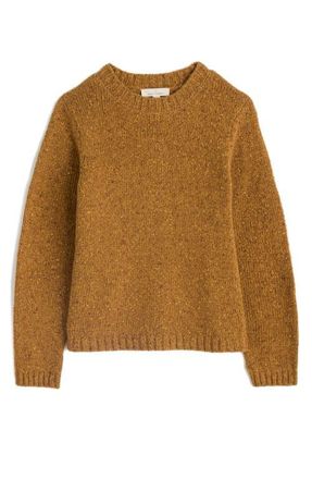 Seasalt Cornwall Dawson Pick Merino Wool Blend Crewneck Sweater in Knit Melange Marshland at Nordstrom, Size 8 Us