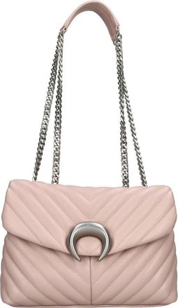 La Carrie Moonlight Shoulder Bag - Dames - Schoudertassen - Roze - ONE Size - Leer - Tassen
