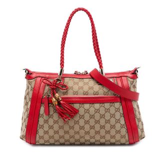 Gucci Pre-owned Gucci GG Canvas Bella Satchel Ladies TPQA6Z1P40SCCAVQ