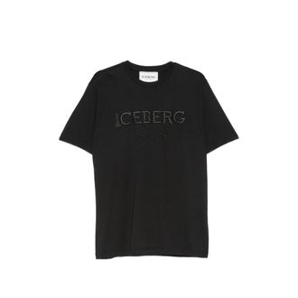 Iceberg Logo-embroidered T-shirt