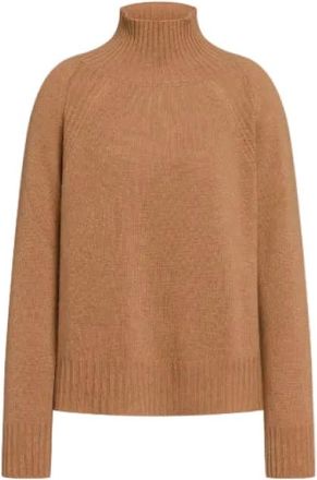 Dondup Dolcevita Rullekrave Strik - - Knitwear - Donna - Marrone - S