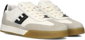 East Pacific Trade Schoenen, Dames, Veelkleurig, 38 EU, Leer, Witte Leren Dames Sneakers Diego-w