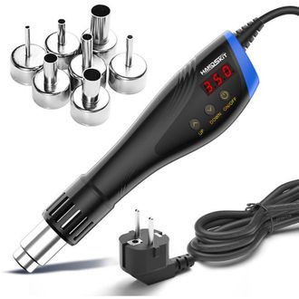 OEM Mini Pistola De Aire Caliente De 600 W, Port&aacute;til, Rango De Temperatura De 100 &deg;c A 550 &deg;c, Calentamiento R&aacute;pido, Protecci&oacute;n Contra Sobrecarga, Boquill