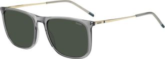 HUGO BOSS HG 1319/S Zonnebril - Heren - Zonnebrillen - Geel - 57 MM - Accessoires