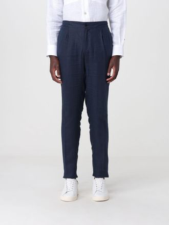 Kiton Pantaloni slim fit in lino