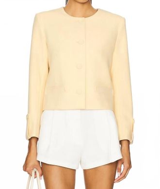 Favorite Daughter Aurora Jacket In Blondie