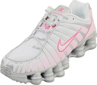 Nike Nike Shox TL Womens Shoes (HV2520-001, etallic Platinum/Pink Foam/White/Pinksicle), Etallic Platinum/Pink Foam/White/Pinksicle, 5 UK