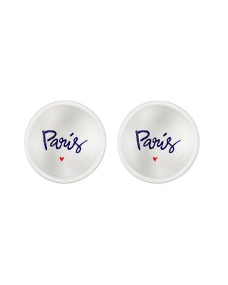 Rosanna Tabletop Set Of 2 Love Bowl Dipping Dishes