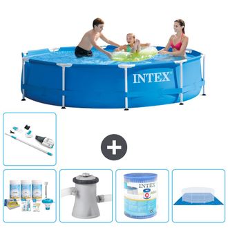 Intex Piscina Con Estructura Redonda - 305x76 Cm - 7-piezas S41520