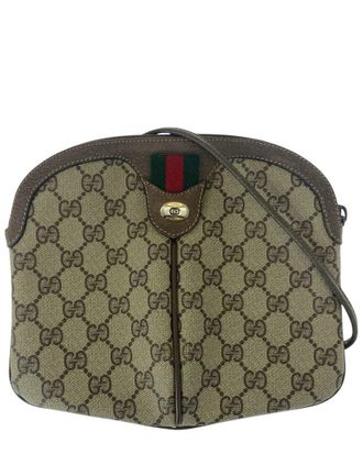 Gucci Gg Supreme Shoulder Bag (Authentic Pre-Loved)