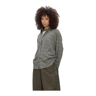 Catwalk Junkie Overhemden, Dames, Groen, L, Ruit blouse