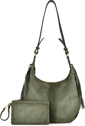 OLD TREND Hydrangea Large Vintage Ombre Shoulder Bag in Pastel Mint at Nordstrom