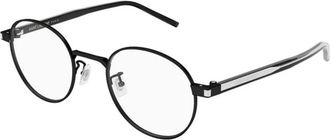 Saint Laurent Glasses, unisex, Black, 49 MM, Corner Angle Optical Frame