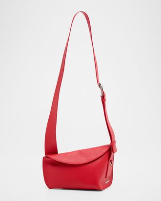 Alexander McQueen Sling Leather Crossbody Bag