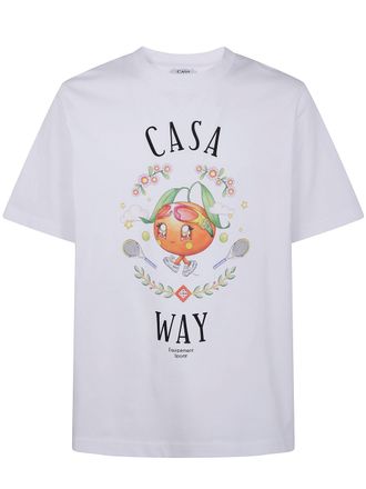 Casablanca Casa Way Kawaii Printed T-Shirt