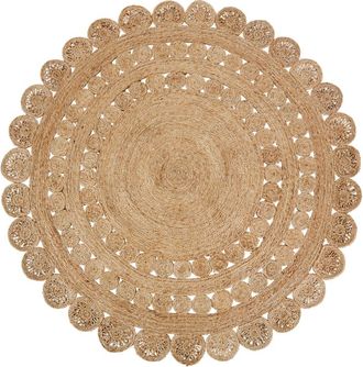 Maisons du monde Alfombra redonda tejida de yute D. 200 cm