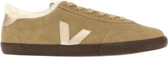 Veja Volley Furred Suede - Dames - Sneakers - Beige - 38 EU - Su&egrave;de - Schoenen