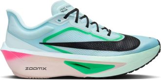 Nike Mens Zoom Fly 6 Running Shoes In Glacier Ice/black-Hyper Pink-Green Shock