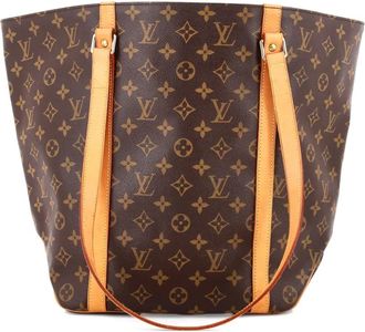 Louis Vuitton Shopping Sac Handbag Monogram Canvas MM tote bag - Bruin