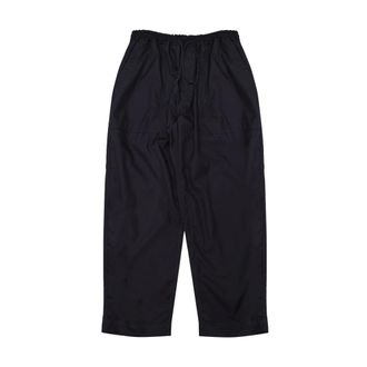 Comme Des Gar&ccedil;ons Wide Trousers, male, Blue, Size: M Drawstring Trousers