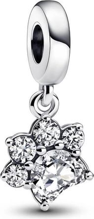 Pandora Sparkling Pet Paw Print Dangle Charm