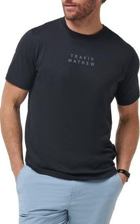 Travis Mathew TM Scoop Graphic T-Shirt in Black at Nordstrom Rack, Size Medium