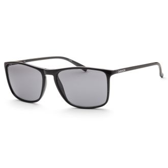 Calvin Klein Mens 57mm Black Sunglasses