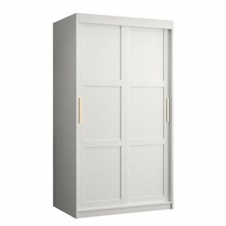 Mirjan24 Mobilier1 - Armario Ferfere 100, Blanco, 200x100x62cm, Puertas de armario: Correderas, N&uacute;mero de estantes: 0