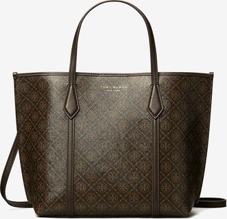 Tory Burch Kleiner Shopper aus Leinen Perry