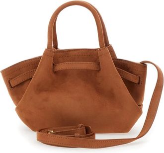 JW PEI Hana Mini Handtas - Dames - Handtassen - Bruin - ONE Size - Polyester - Tassen