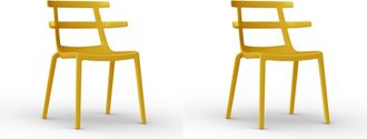 Resol Sillas Tokyo Resol Pl&aacute;stico Amarillo (pack De 2)