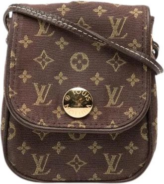Louis Vuitton Pre-owned Cross Body Bags, female, Brown, Size: ONE SIZE Pre-owned The Cancun Crossbody Bag