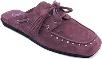Ash Bavaria Studded Lace-Up Mule in Rose Brown at Nordstrom, Size 40