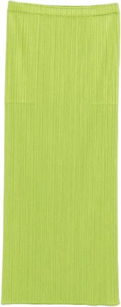 Pleats Please Issey Miyake Plooirok - Groen