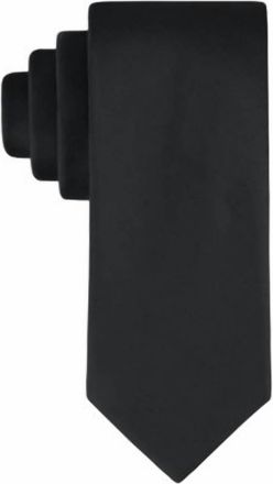 Calvin Klein Mens Liquid Luxe Tie In Black