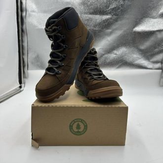 Oboz Footwear Mens Burke Mid Leather B-Dry Waterproof Boot In Dark Earth