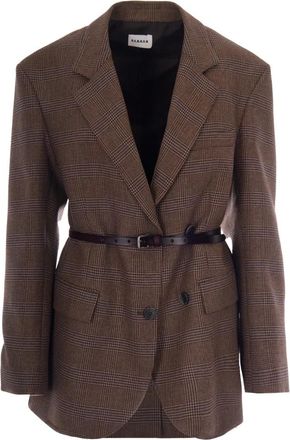 P.A.R.O.S.H. Blazers - Dames - Blazers - Bruin - XS - Wol - Jassen