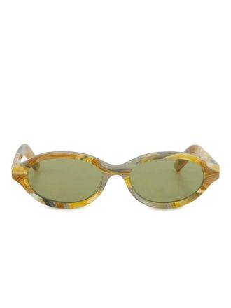 Retro Superfuture Parola Boogie sunglasses - women - Acetate - 54 - Yellow
