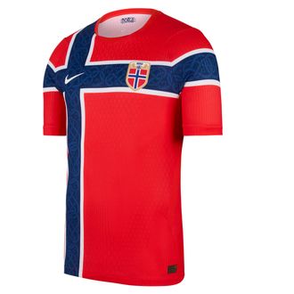 Nike Norway 2026/27 Match Home Nike Mens Aero-FIT Soccer Authentic Jersey in Red | IB5170-673