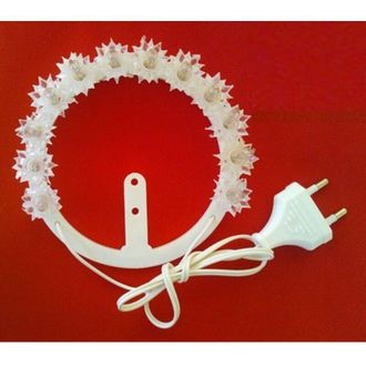 Trade Shop Trade Shop - Tazas Decorativas El&eacute;ctricas Con Guisantes Y/o Corona Led Para Figuras - Condujo-di&aacute;metro 16