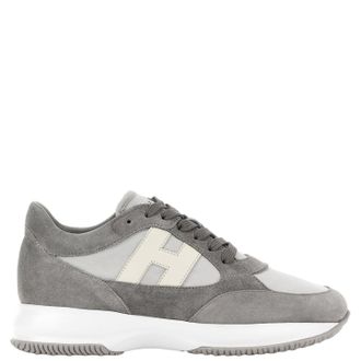 Hogan Interactive Leather and Nylon Sneakers