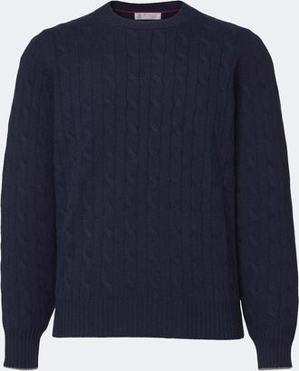 Brunello Cucinelli Cable-knit cashmere sweater