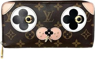 Louis Vuitton Pre-owned Wallets, female, Brown, Size: ONE SIZE Pre-owned Canvas wallets
